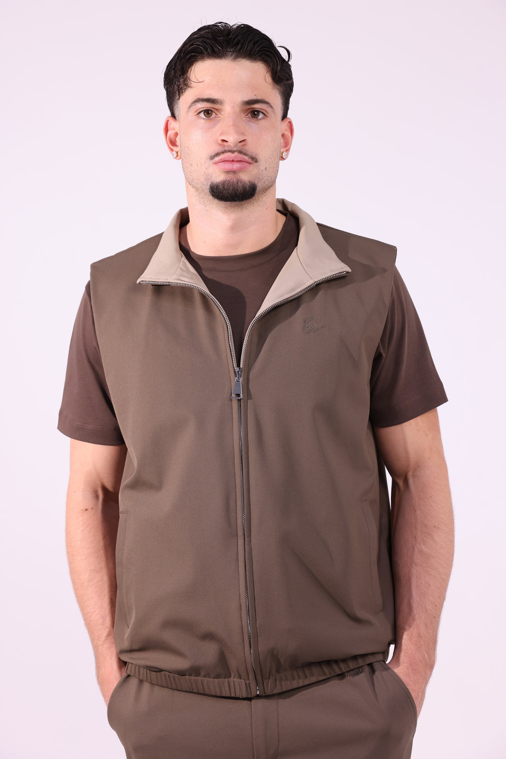 Reversible Vest | Mocha