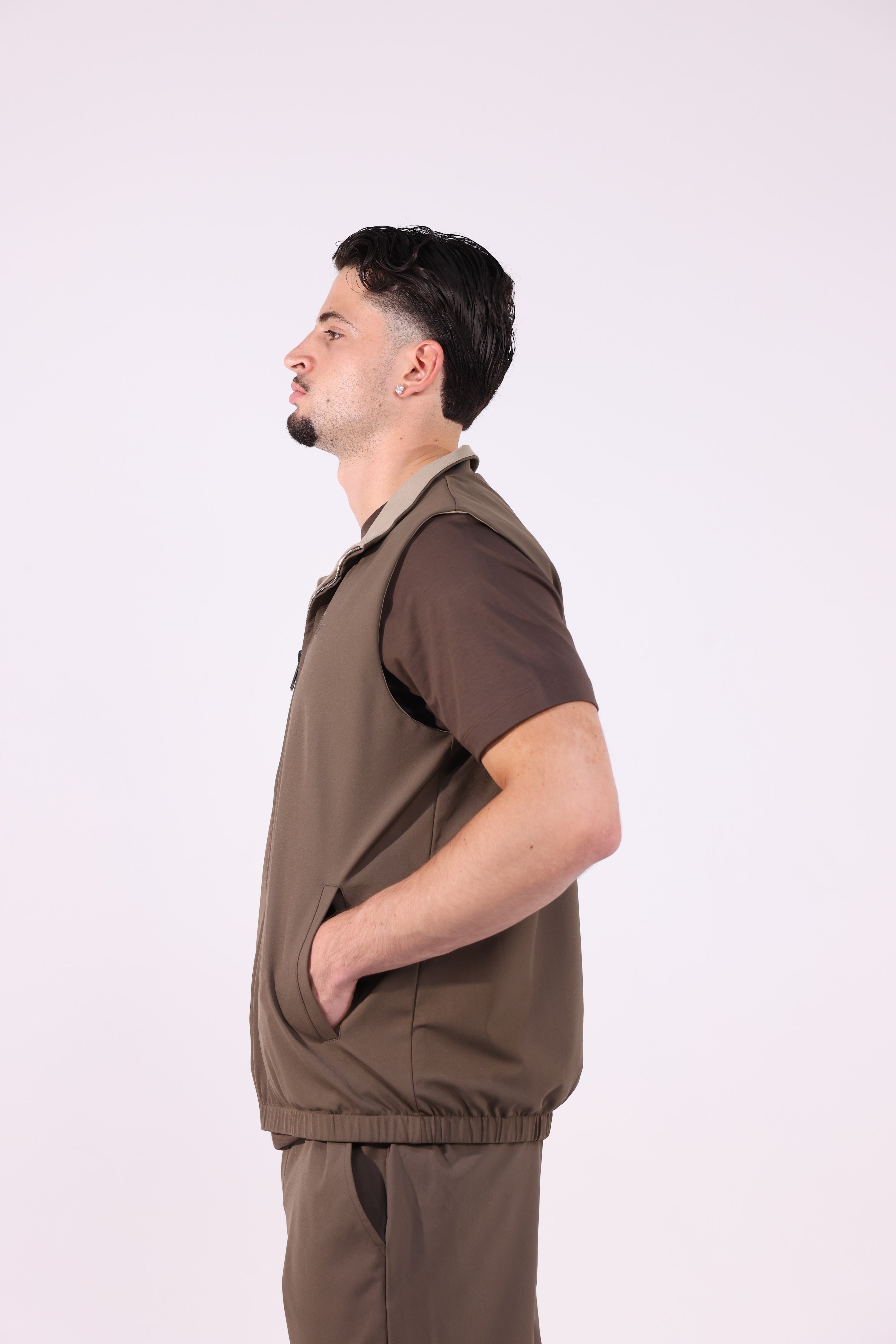 Reversible Vest | Mocha