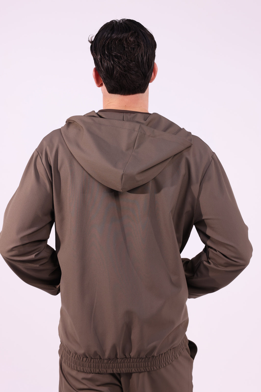 Zip Jacket | Brown