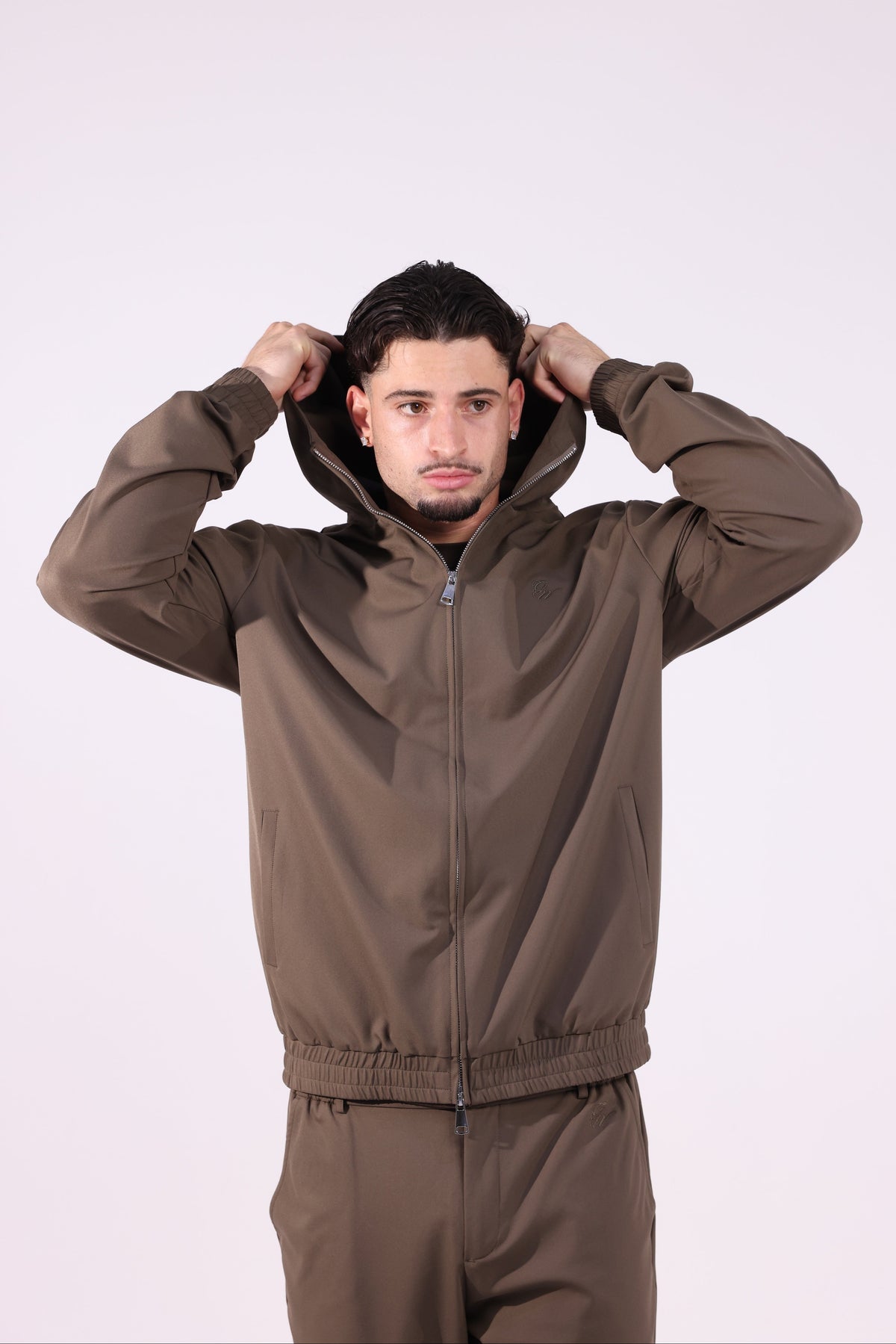 Jacket & Pantalon Set | Brown