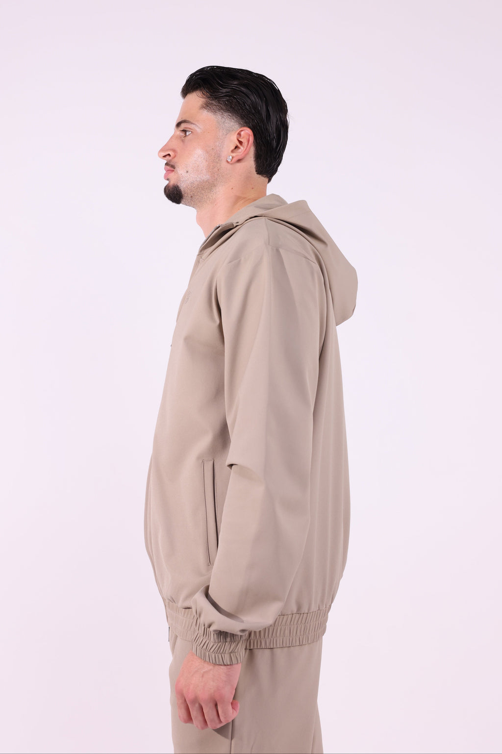 Zip Jacket | Beige