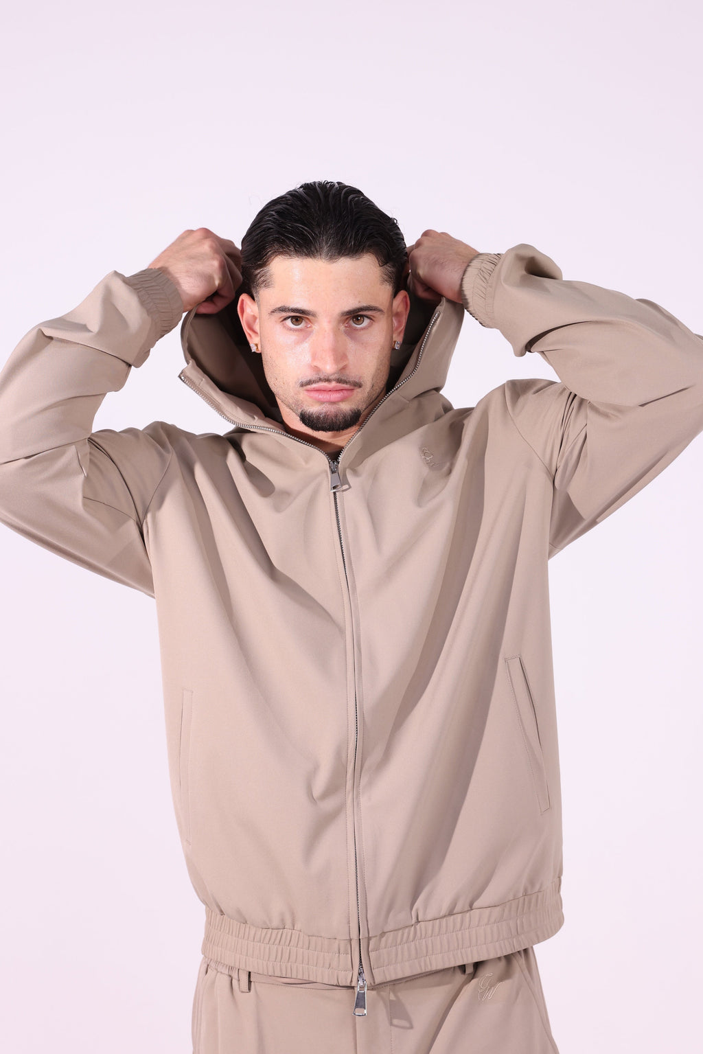 Zip Jacket | Beige