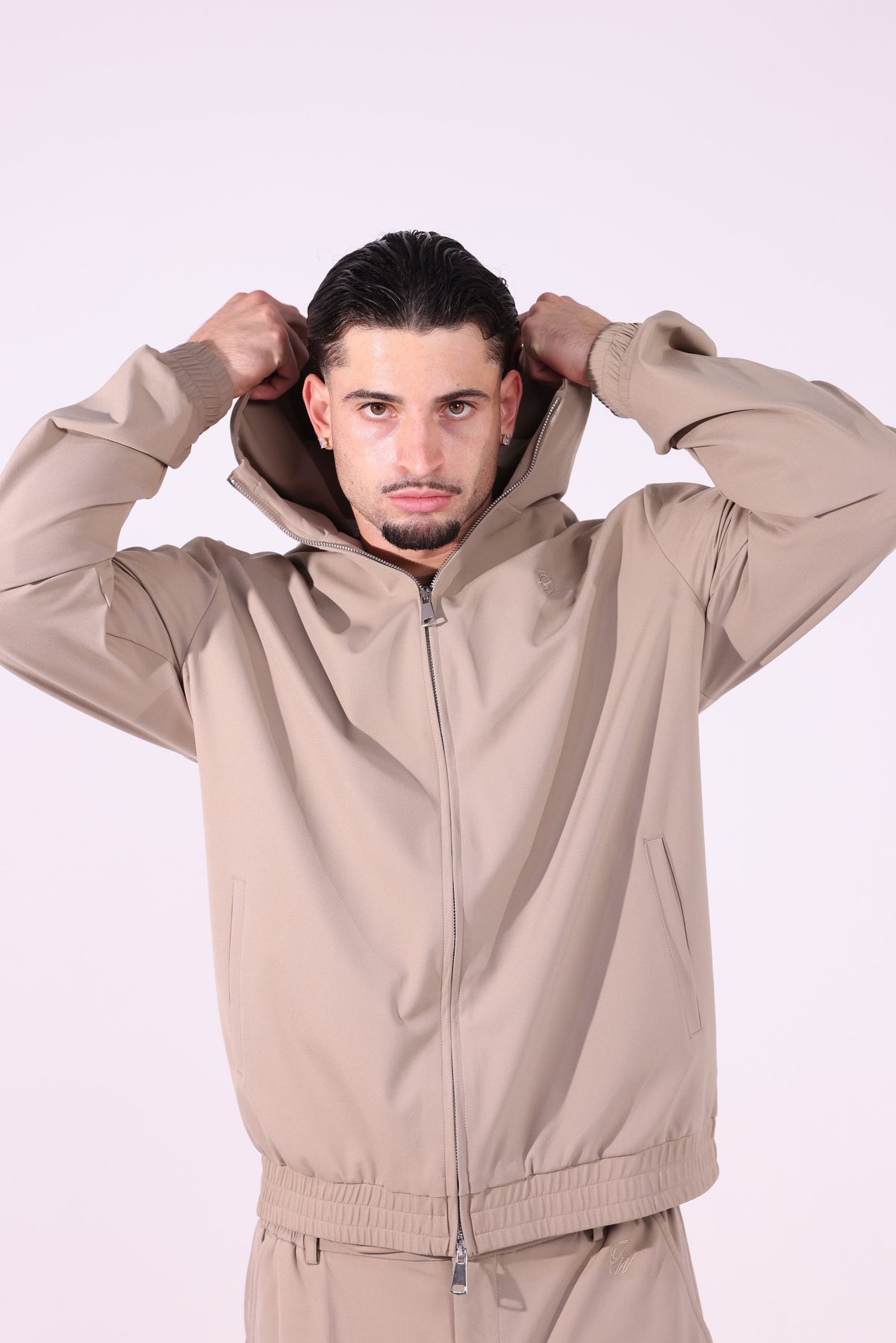 Zip Jacket | Beige
