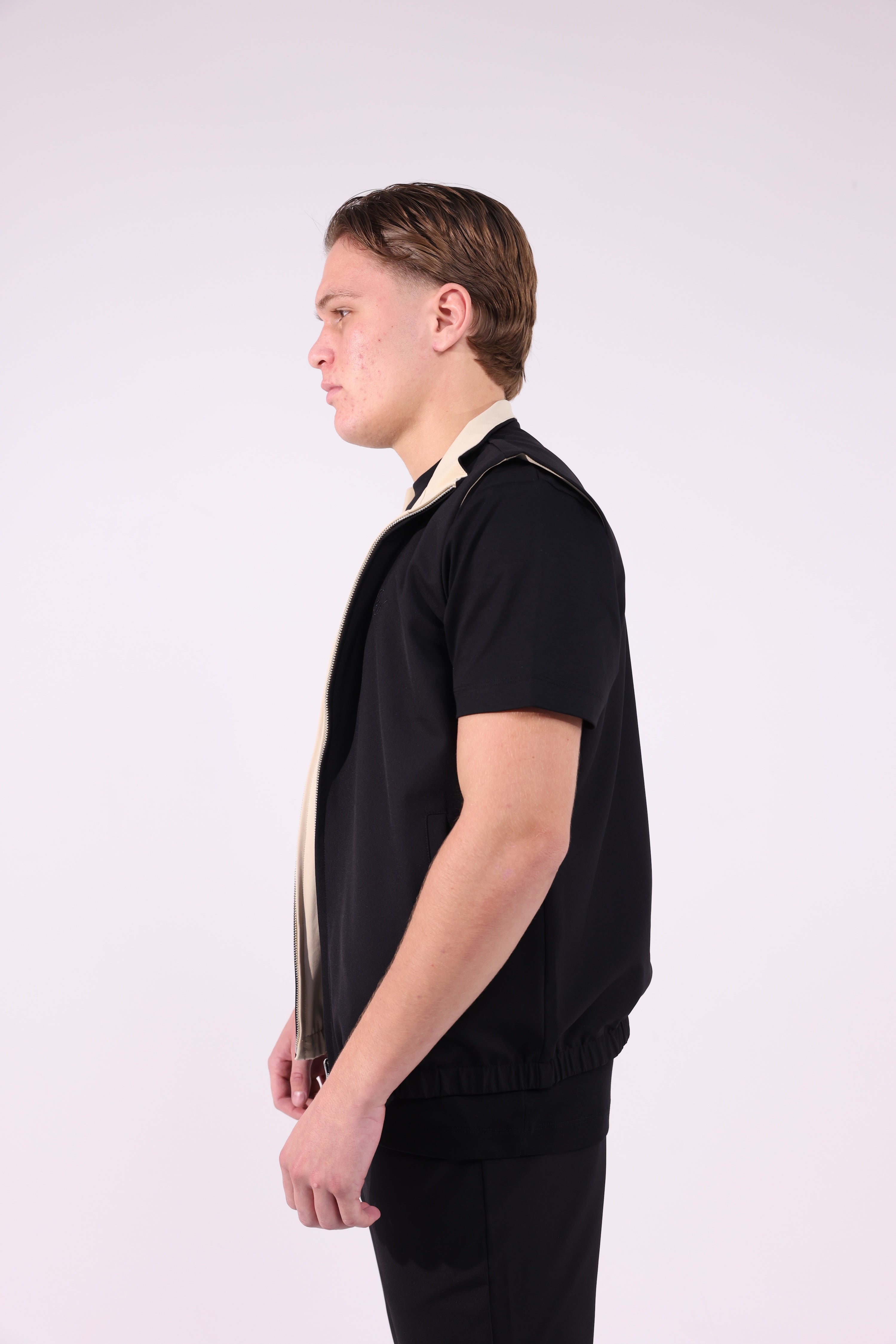 Reversible Vest | Oat