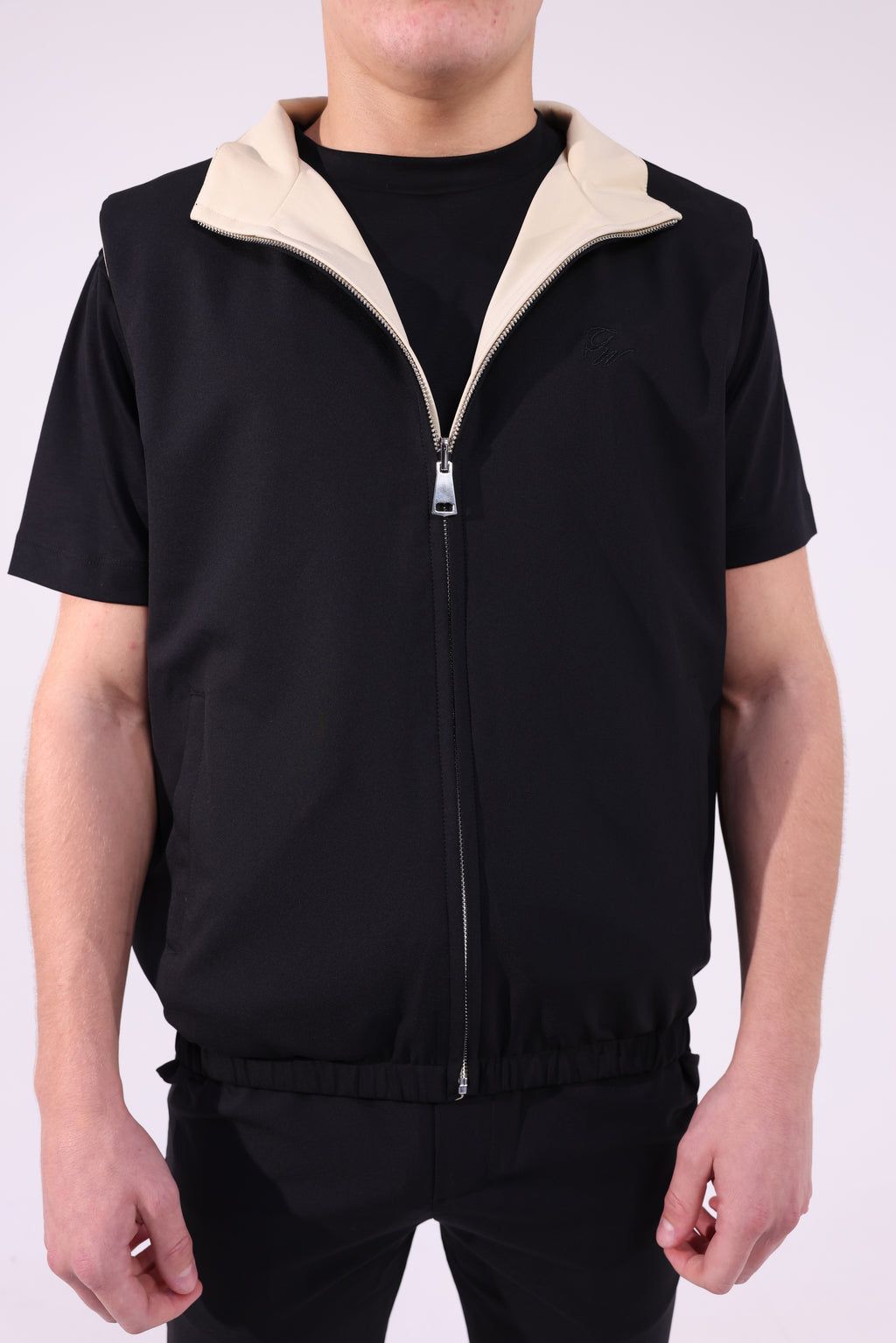 Reversible Vest | Oat