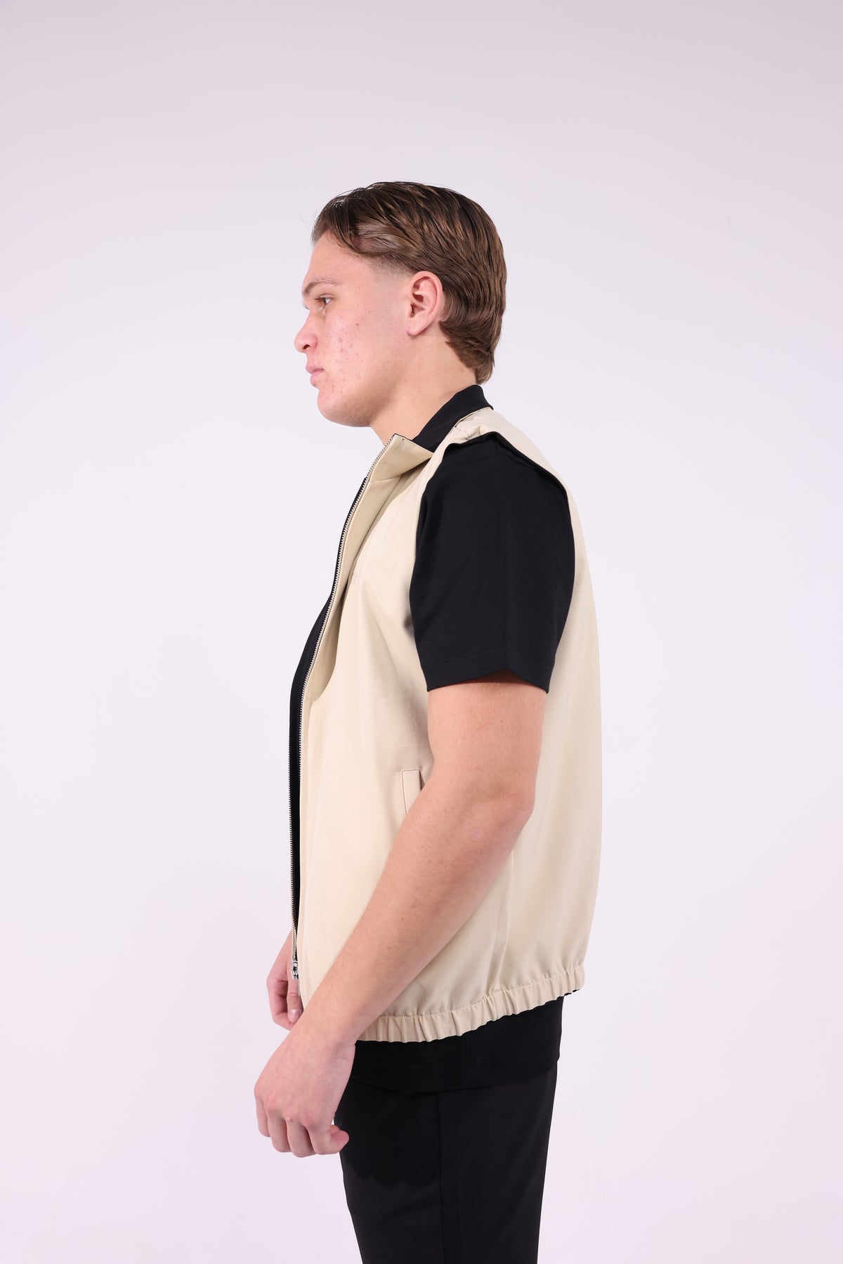 Reversible Vest | Oat