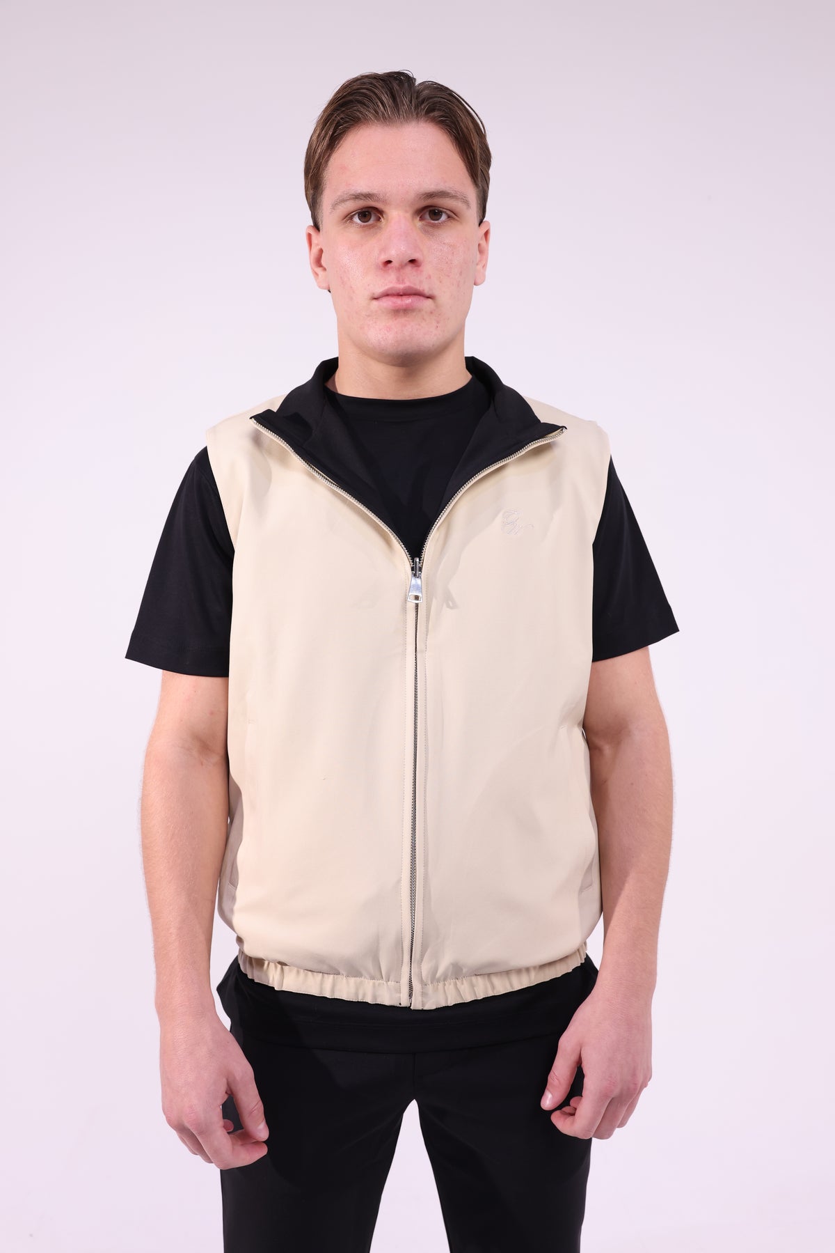 Reversible Vest | Oat