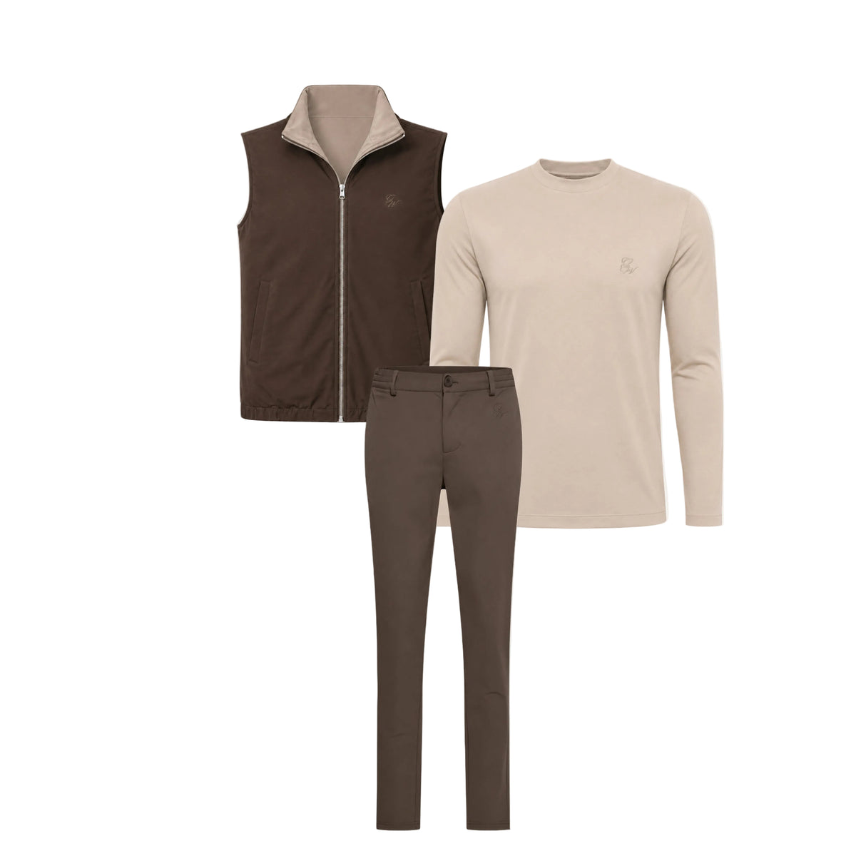 Bundle Set | Mocha + (Longsleeve)
