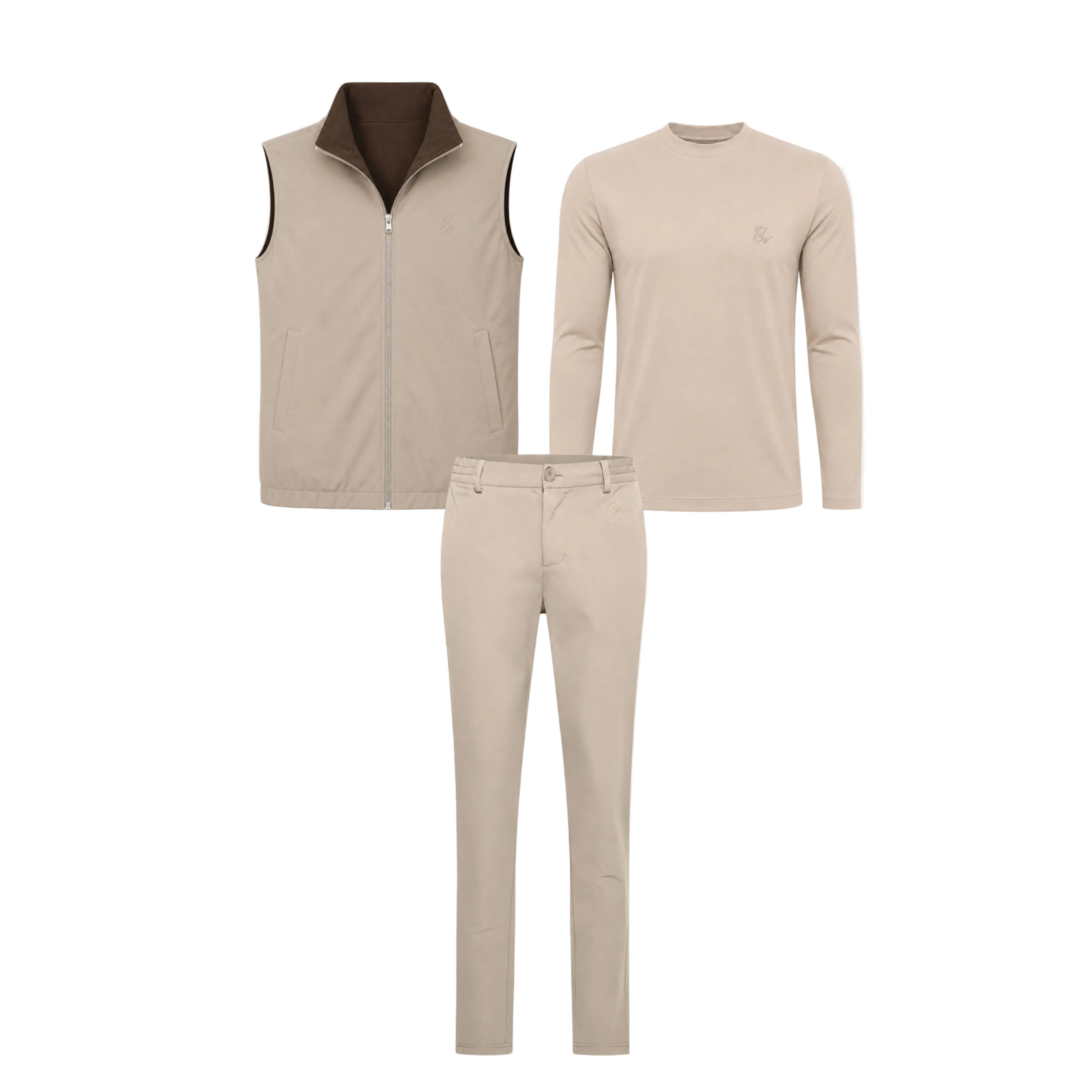 Bundle Set | Mocha + (Longsleeve)